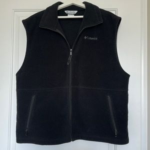 Men’s Black Columbia Vest